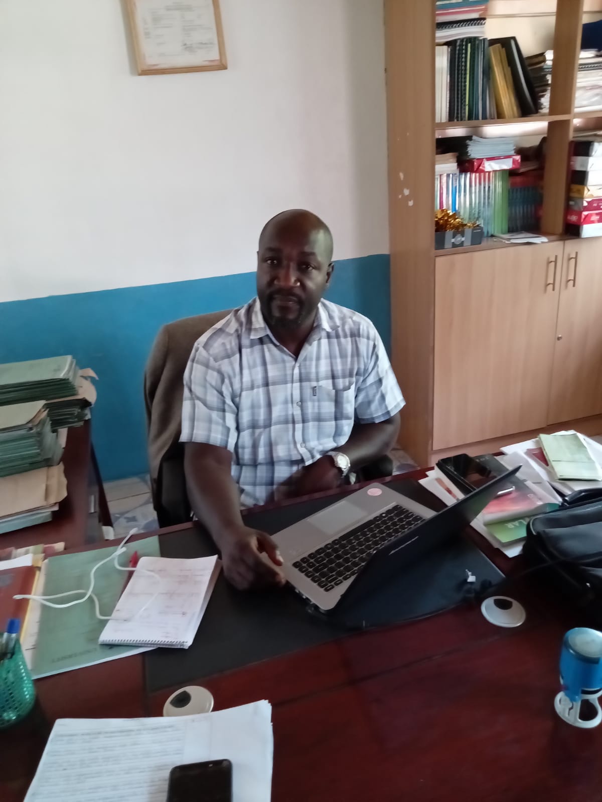 Mr. Wesley Imbuchi Ageng'o, Founder & Director of Immanuel Integrated Christian School